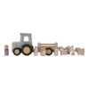 Traktor z przyczepą Little Farm Little Dutch - obrazek 3