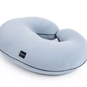 Poduszka do karmienia Organic kolor: nugat Poofi - dusty blue