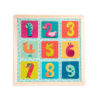 Drewniana układanka magnetyczna – CYFERKI-ZWIERZĄTKA Count n’ Doodle B.Toys - obrazek 2