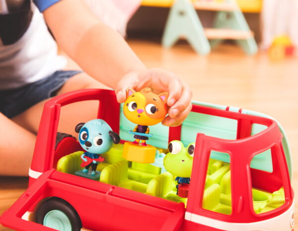 MUZYCZNY AUTOBUS Z WESOŁYMI PASAŻERAMI - B.TOYS - obrazek 4