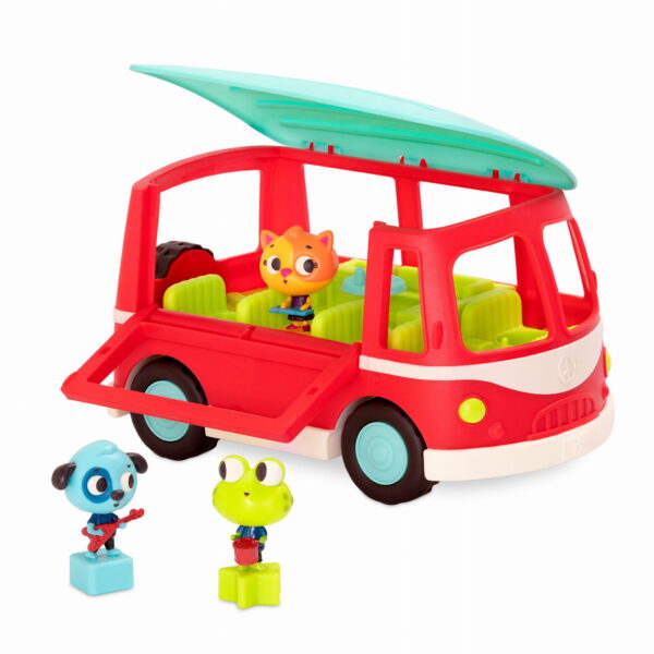 MUZYCZNY AUTOBUS Z WESOŁYMI PASAŻERAMI - B.TOYS - obrazek 3