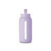 Butelka szklana na wodę 720 ml Pastel Lilac MUUKI