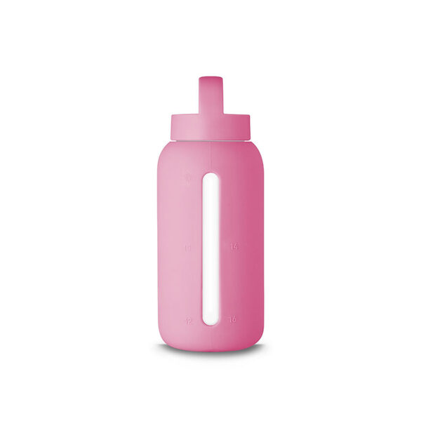 Butelka szklana na wodę 720 ml Flamingo Pink MUUKI