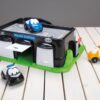 Garaż policyjny FUN CARS z 3 autami Dantoy - obrazek 2