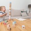 Klocki alfabet drewniane z torbą The Wildies Famil Joueco - obrazek 3