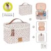 Kuferek podróżny na akcesoria Flowers white Lassig Casual Label - obrazek 2