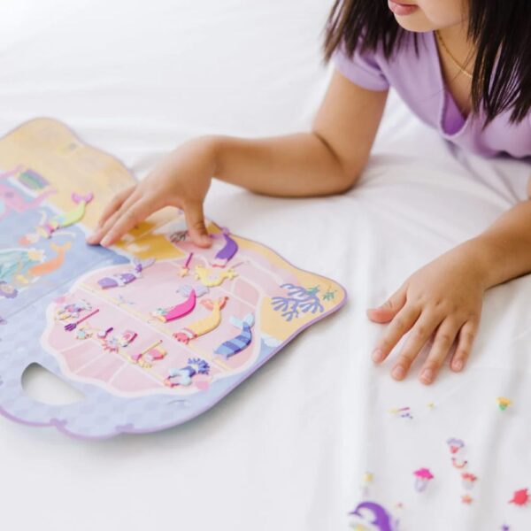 Naklejki wypukłe i wielorazowe Syrenki Melissa & Doug - obrazek 3