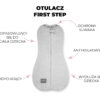 OTULACZ FIRST STEP Z CZAPECZKĄ  melanżowy_beż Sleepee - obrazek 2