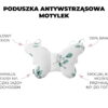 Poduszka antywstrząsowa motylek vintage Animals Sky blue Sleepee - obrazek 2