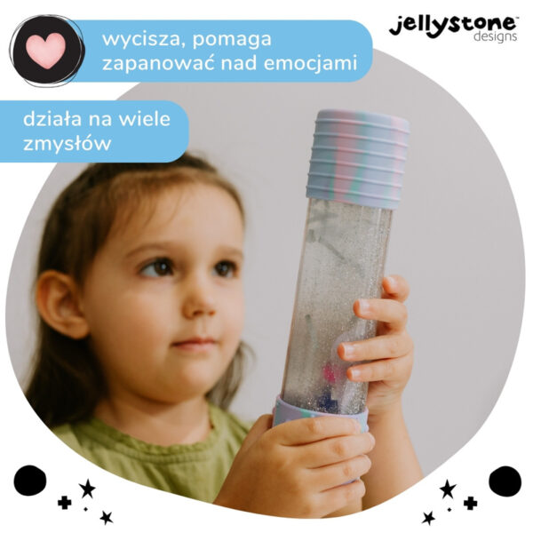 Sensoryczna butelka DIY, Jednorożec, Jellystone Designs - obrazek 6