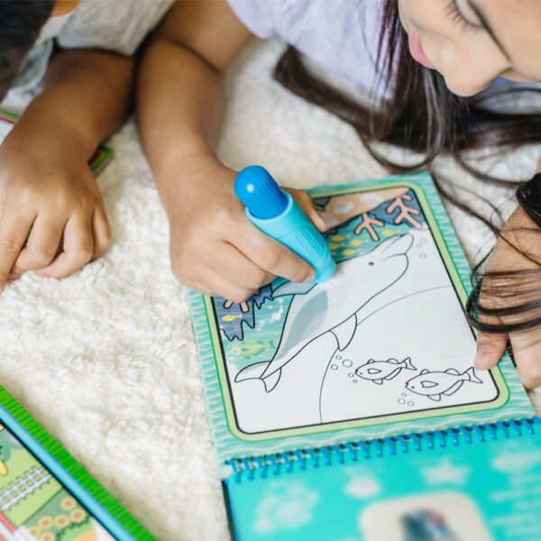 Malowanka kolorowanka wodna Podwodny Świat WATERWOW Melissa&Doug - obrazek 2