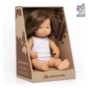 Lalka dziewczynka Europejka DS 38cm Miniland Doll