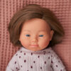 Lalka dziewczynka Europejka DS 38cm Miniland Doll - obrazek 3