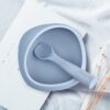 Miseczka z Przyssawką i Łyżeczka Light Blue Mombella - obrazek 5