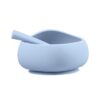 Miseczka z Przyssawką i Łyżeczka Light Blue Mombella
