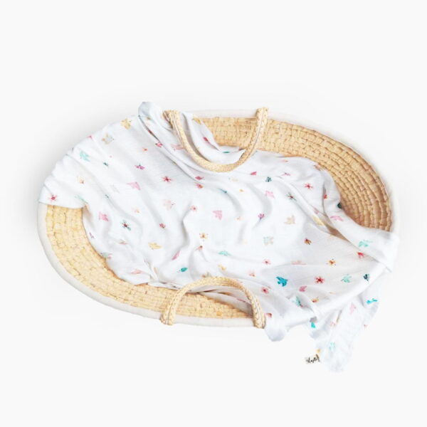 Otulacz/kocyk bambusowy BIRDS Layette