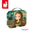 Puzzle w walizce Obraz inspirowany twórczością da Vinci 100 elementów 6+ Made in France Janod