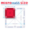Klocki Magnetyczne Travel microMAGS 26 el. MAGNA-TILES® - obrazek 3