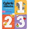CYFERKI MALUCHA Z NAKLEJKAMI. OD 4 LAT AKSJOMAT