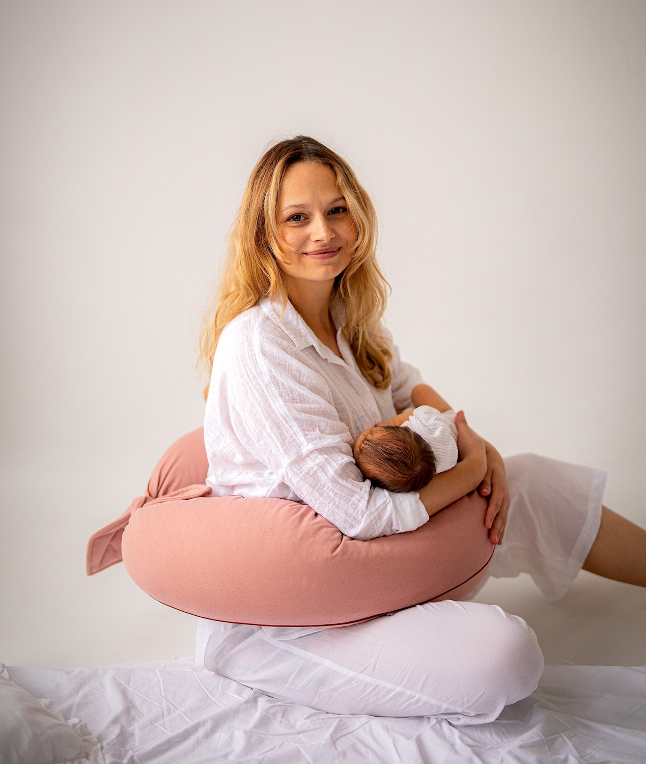 Poduszka ciążowa uniwersalna NEST by PUUKI LATTE - obrazek 12