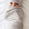 Kocyk merino Cozy kolor: beżowo-szary POOFI
