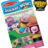 Stempelki z naklejkami STICKER WOW! Lody
