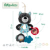 Grzechotka wielofunkcyjna Wilk Louis 3 m+ LILLIPUTIENS - obrazek 3