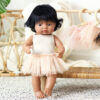 Strój Baletnicy KOLORY : Body + Spódniczka tutu 38 cm Miniland - obrazek 5
