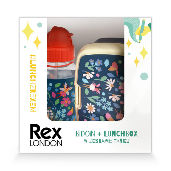 Zestaw śniadaniowy lunchbox i bidon Wróżki, Rex London - obrazek 3