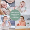 Kubek 4w1 zestaw 240 ml, błękitny, b.box - obrazek 8