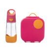 Zestaw Mini Lunchbox + Butelka tritanowa ze słomką 450 ml, 3 KOLORY, b.box - obrazek 6