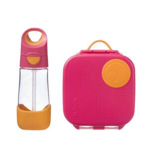 Zestaw Mini Lunchbox + Butelka KOLORY, b.box