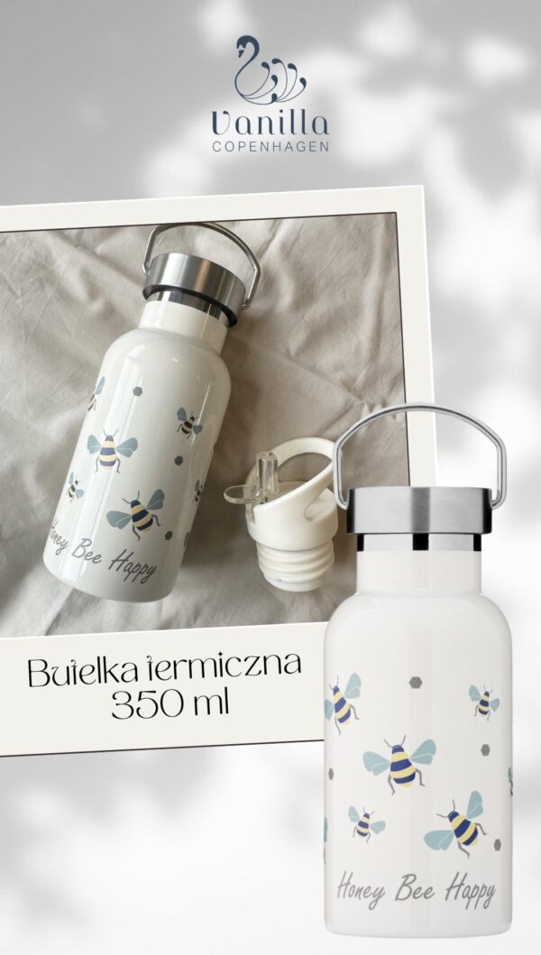 Butelka termiczna 350 ml Honeybee Vanilla Copenhag - obrazek 4