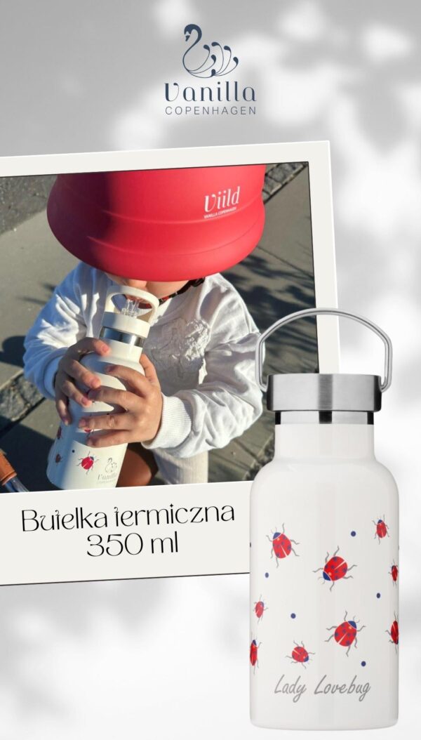 Butelka termiczna 350 ml Lady Lovebug Vanilla Cope - obrazek 2