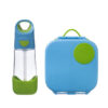 Zestaw Mini Lunchbox + Butelka tritanowa ze słomką 450 ml, 3 KOLORY, b.box - obrazek 7