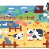 Puzzle tekturowe KRÓWKA Djeco - obrazek 2