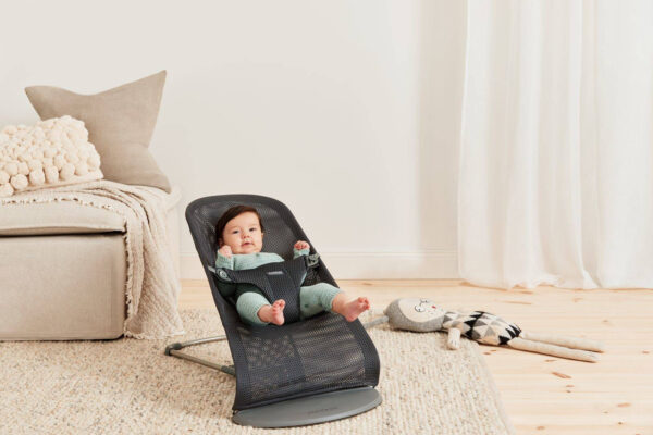 Leżaczek BLISS MESH - Antracytowy BABYBJORN - obrazek 8