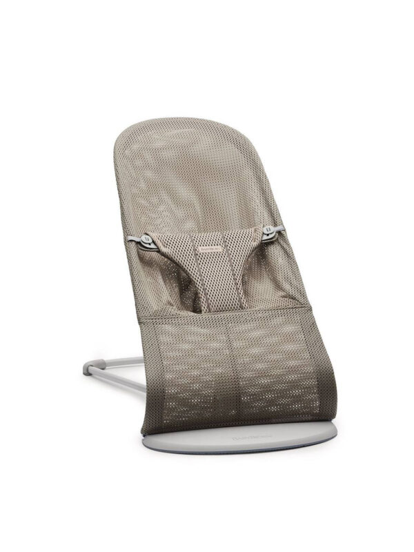 Leżaczek BLISS MESH - Szary Beż BABYBJORN