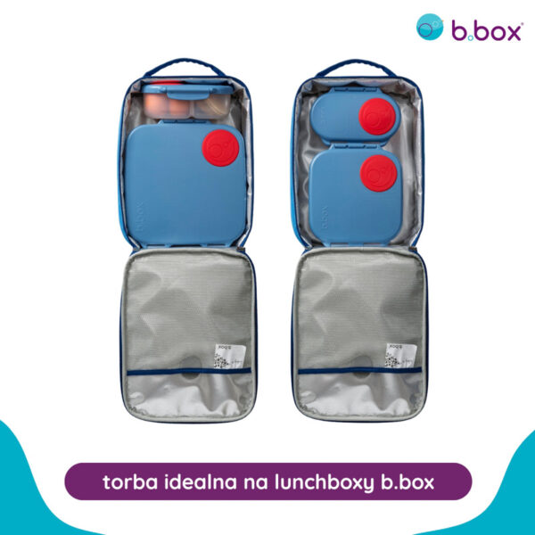 Torba termiczna na lunchbox Deep Blue b.box - obrazek 3