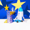 Klocki Magnetyczne Kosmos 32 el. MAGNA-TILES® - obrazek 4
