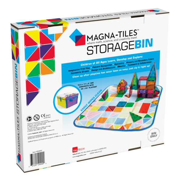 Skrzynia na klocki/Mata interaktywna 2 w 1 MAGNA-TILES® - obrazek 3