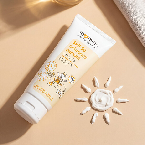 Krem przeciwsłoneczny ochronny SPF50 MOMME - obrazek 5