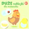 Duże naklejki dla maluszka 3+ - Krówka - obrazek 2