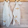 Zestaw Chusteczek Bambusowych (5 szt.) LUCKY DUCKY Layette - obrazek 2
