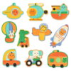 Puzzle duo POJAZDY - obrazek 2