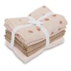 Muślinowe pieluszki 6 pack 70x70 cm Honeybee Vanilla Copenhagen - obrazek 2