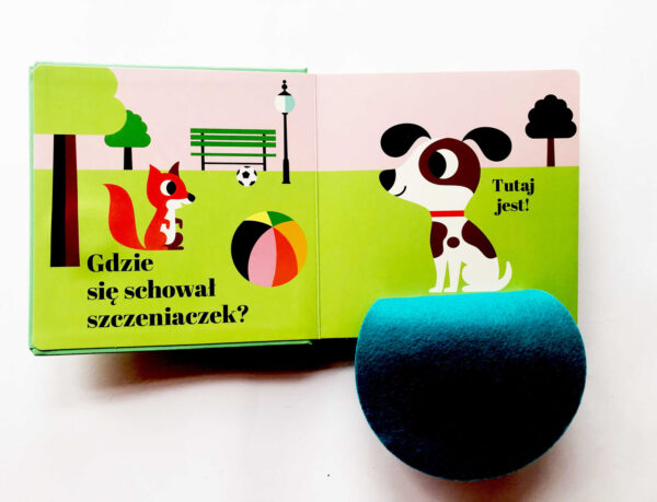 Gdzie się schował króliczek? Akademia Mądrego Dziecka. Zabawa w chowanego - obrazek 2