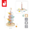 Drewniany kulodrom Ptaszek Sweet Cocoon 3+ Janod - obrazek 3