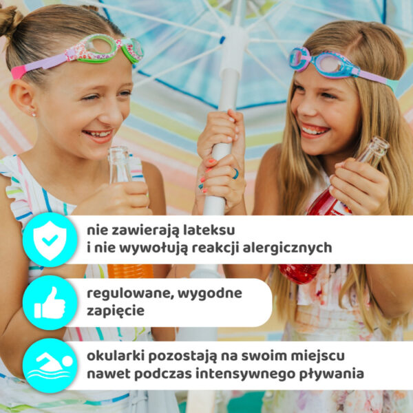 Okulary do pływania dla dzieci Szczęki rekina 2, Aqua2ude - obrazek 4