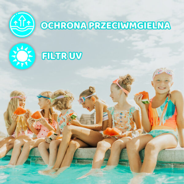 Okulary do pływania dla dzieci Szczęki rekina 2, Aqua2ude - obrazek 5